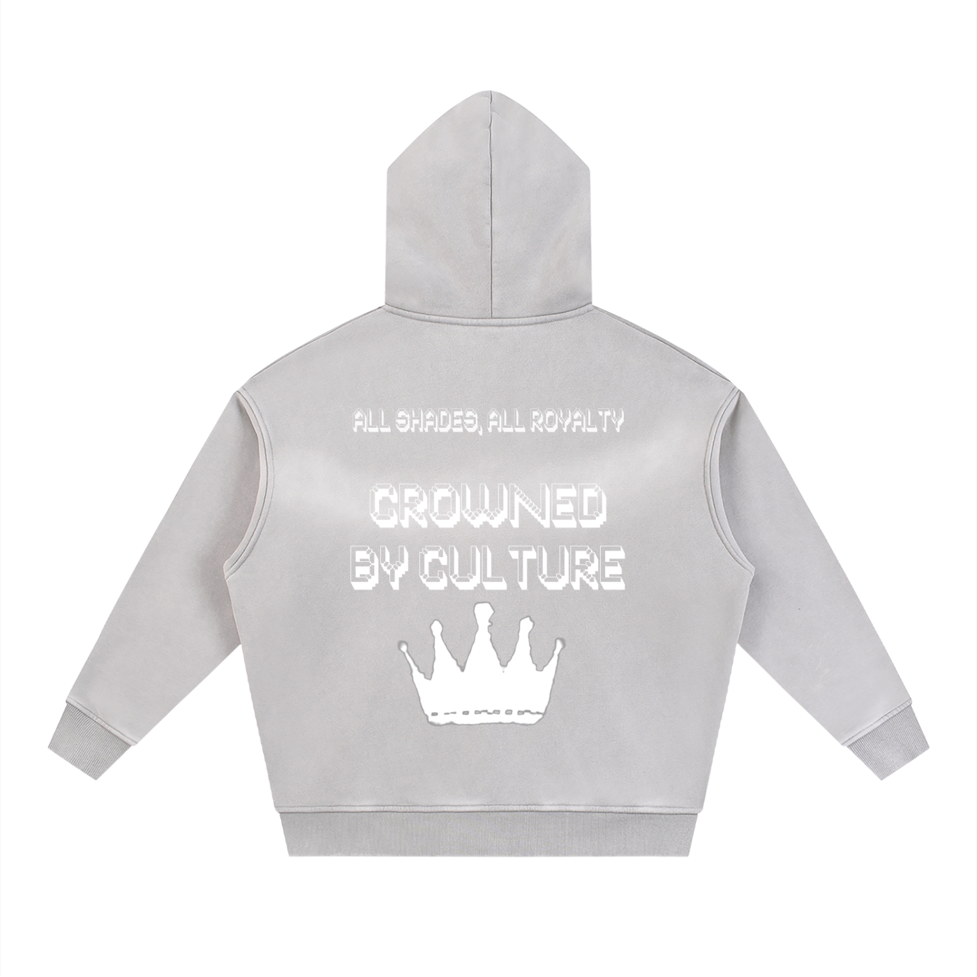 Sunfade Two-way Zipper Boxy Fleece Hoodie